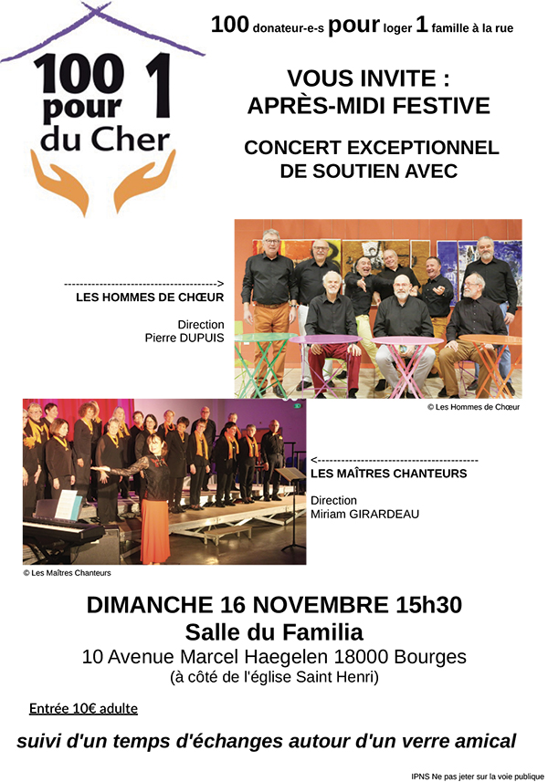 affiche concert familia 16 11 2025