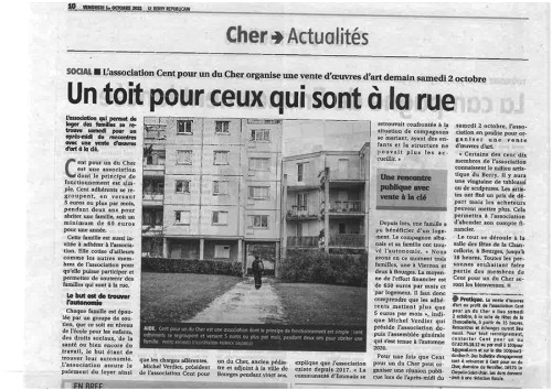 100pour1 du Cher rencontre 02 1021 presse 1