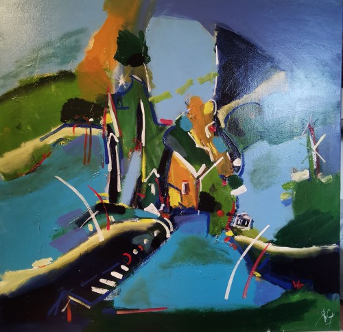 6 muriel cayet redonner du coeur 80x80cmeuros