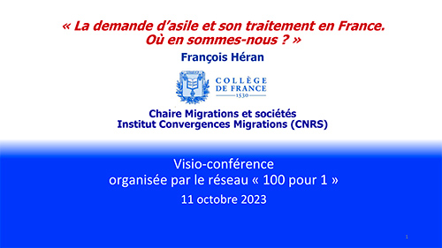 Viso-conférence F. Héran du 11/10/2023